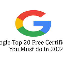 Google Top 20 Free Certifications
