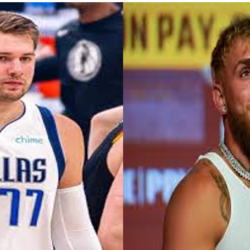 Jake Paul and Luca Doncic
