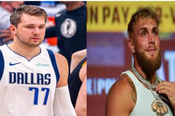 Jake Paul and Luca Doncic