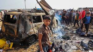 Israeli raid on Rafah tent camp results in 45 deaths and sparks protests around the world